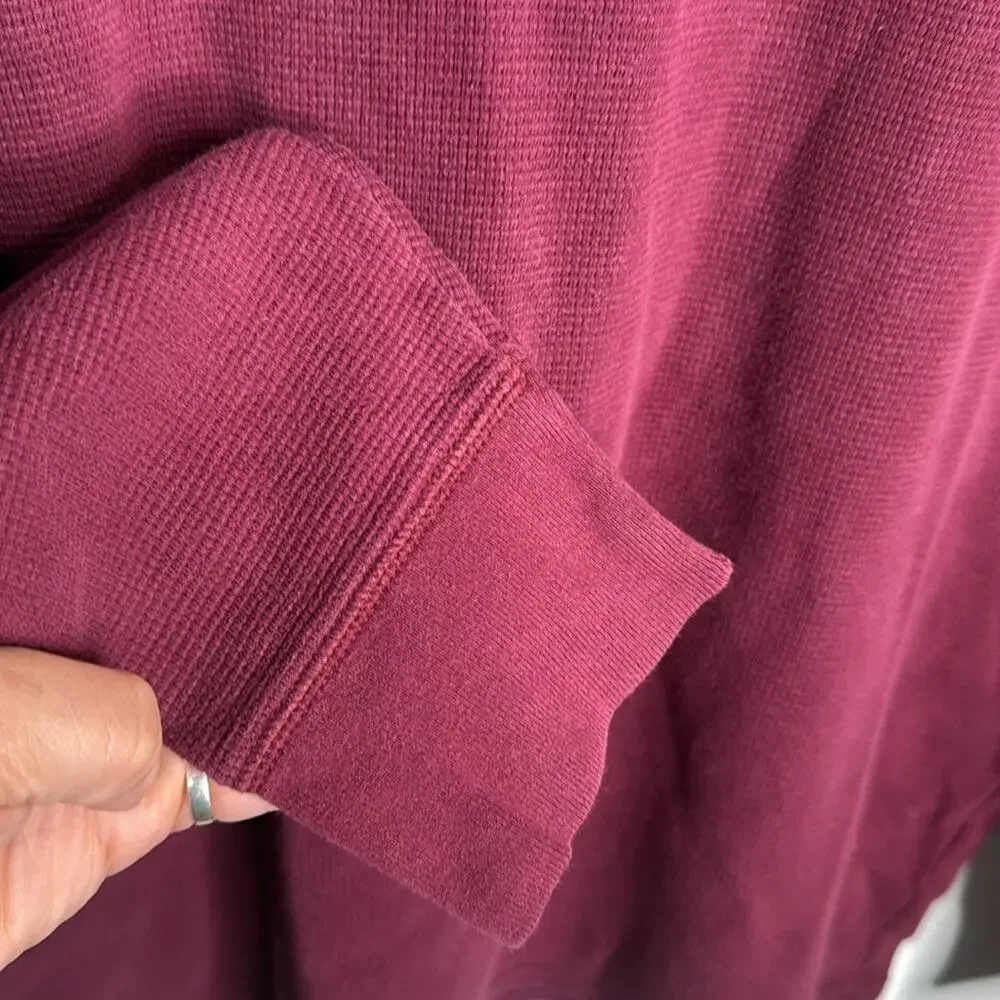 Polo Ralph Lauren Vintage Red Long-sleeve Thermal M-262 Sz M